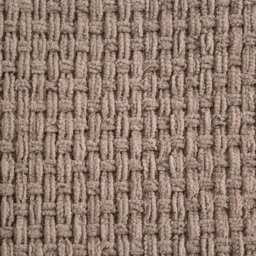 Koc tkany narzuta z frędzlami Suzi Eurofirany beżowy 