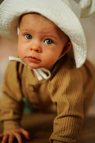 Bluza "Natural Waffel" Makoma camel 