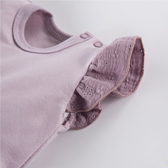 Body z nadrukiem na ramiączkach Botanic Eevi - wrzos