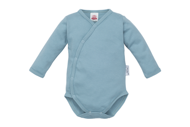 Body kopertowe z długim rękawem "SWEET DREAMS" Makoma turkusowy