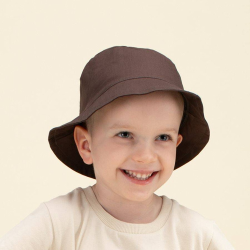Kapelusz chłopięcy Safari Pinokio - brązowy 