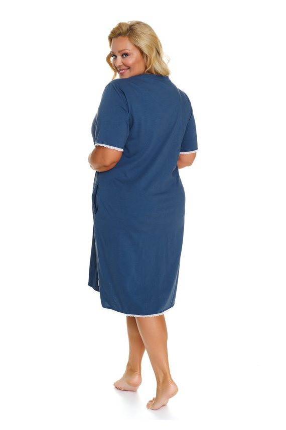 TB.5366 Koszula Nocna Plus Size Doctor Nap - deep blue