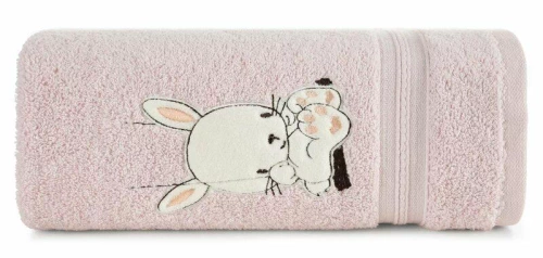 Ręcznik dziecięcy Królik Baby 64 Eurofirany różowy