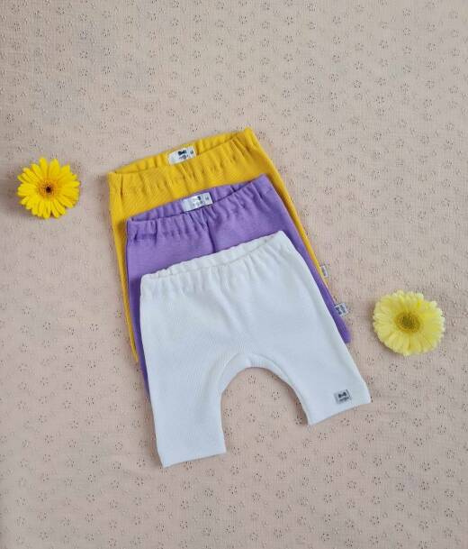 Kolarki prążek 3511/3F Marija - fiolet