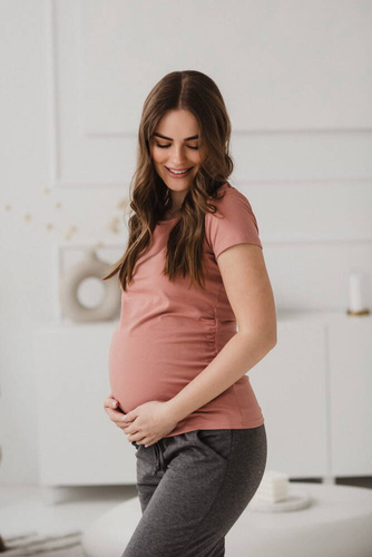 Bluzka ciążowa Belly Milk&Love herbal rose