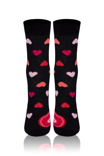Skarpety M30D Serce Italian Fashion - czarny