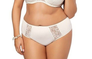 Gorsenia K 484 Peony Figi damskie -ecru