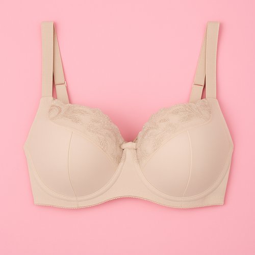 Vena VB-469 – cielisty biustonosz semi-soft z koronką