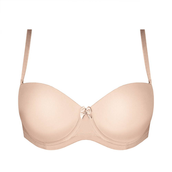 Ewa Biustonosz bardotka Nipplex - beżowy