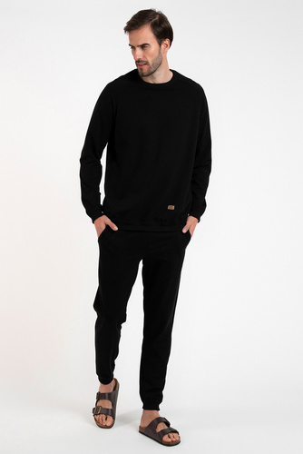 Komplet Męski Hektor Italian Fashion - czarny