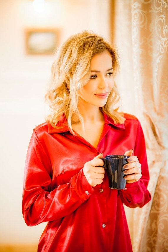 Halka Carey Chemise Kalimo - czerwony