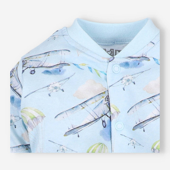 Pajacyk chłopięcy Samoloty Nini druk