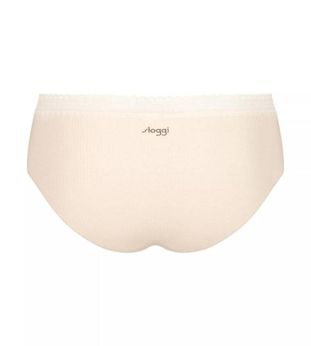 Figi Damskie GO Ribbed R Hipster C2P 2-pak Sloggi - black