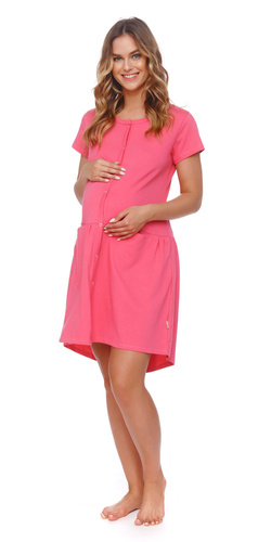 Koszula ciążowa i do karmienia 9445 Doctor Nap - peony