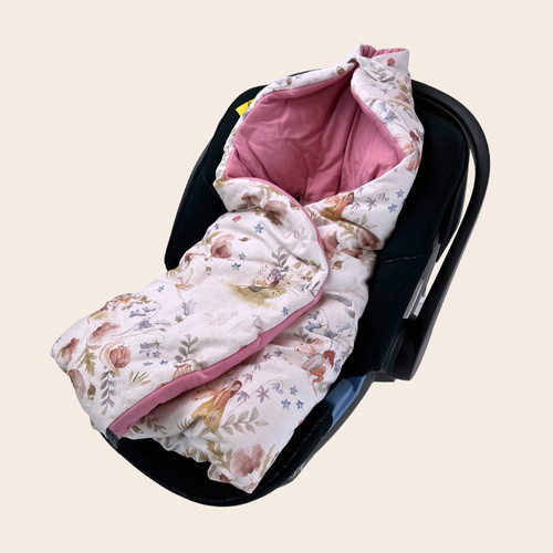 Kocyk do fotelika cotton Fairies Makaszka