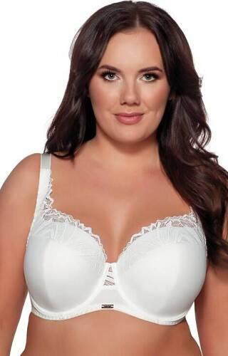 Biustonosz Usztywniany Maxi Full Cup  2107 Ava - ecru