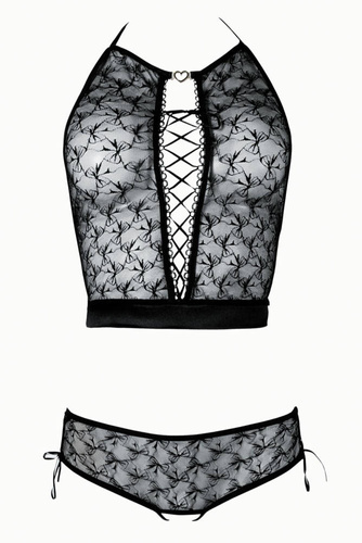 Komplet damski Cristal Anais - czarny