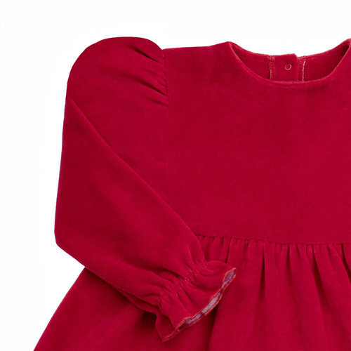 163180 Magia Świąt Sukienka Nicol - czerwony