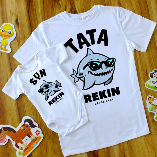 ZESTAW ojciec syn "REKINY grube ryby"  Moocha 