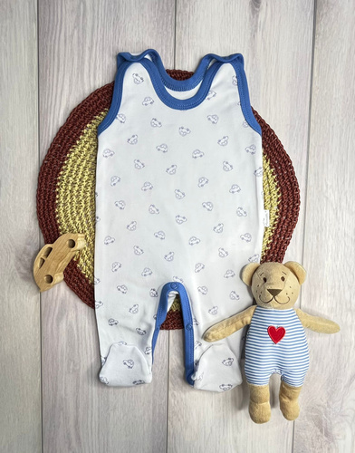 Bawełniane śpiochy dla niemowląt Mamatti SC15630 garbuski