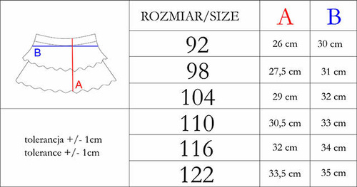 207091 Spódniczka muślinowa Nicol biała