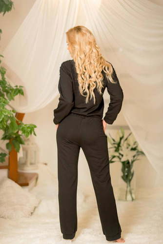 Bluza dresowa Antao Kalimo - czarny