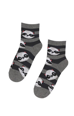 G24.01N Cottoline Skarpety Dziewczęce wzorowane Gatta - 259 ash