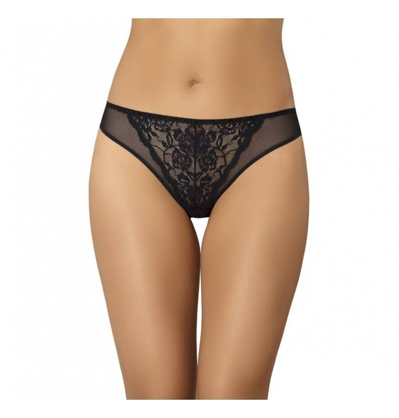 Figi damskie wielopak Glamour Teyli - czarny