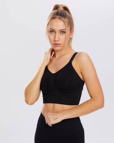Biustonosz sportowy Flex Spaio black 