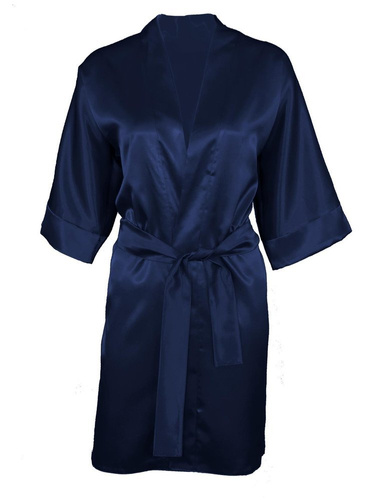 Podomka 90 Szlafrok Damski Dkaren - granatowy 