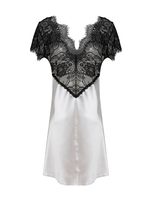 Kayla Koszulka nocna damska DKaren - ecri