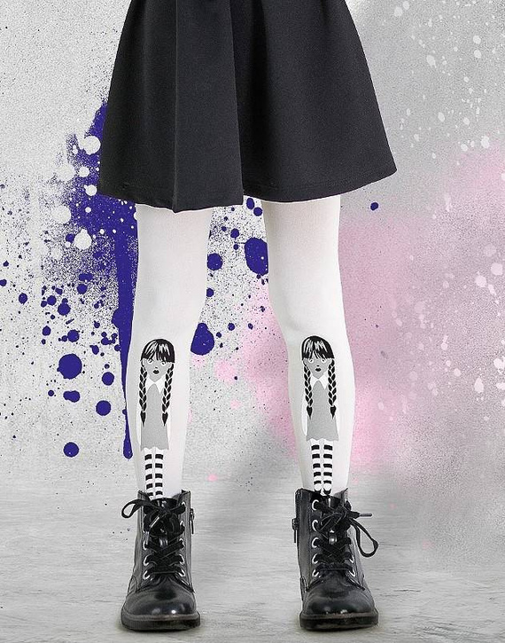 Rajstopy Dziewczęce 2330 Knittex - bianco