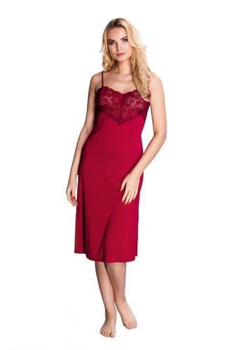 Koszula nocna damska 6125 Flamenco Mewa szafirowy 