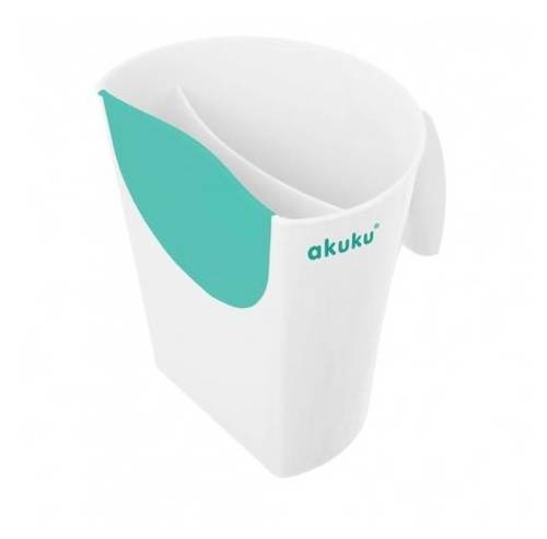 Kubek do spłukiwania włosów ALA0430 Akuku biały