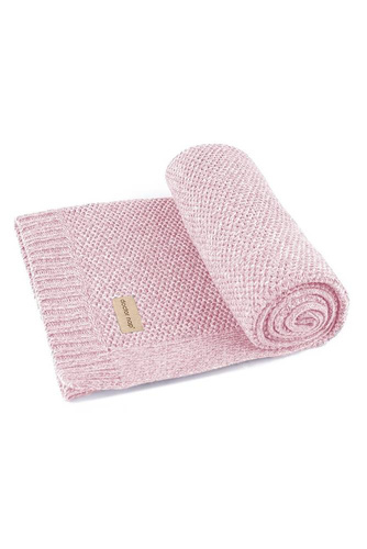 Kocyk bawełniany 2107 Doctor Nap - flamingo