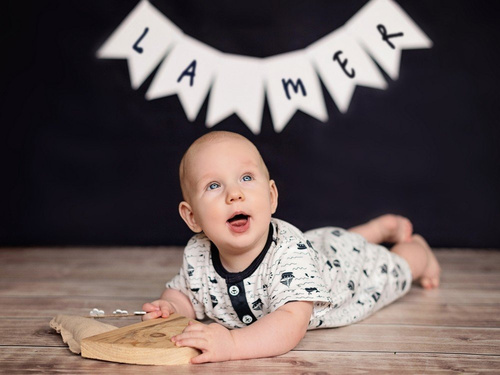 Pajac letni, rampers "LA MER"  Makoma