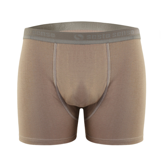 Bokserki męskie BM02 Cougar Sesto Senso - ciemnobeżowy