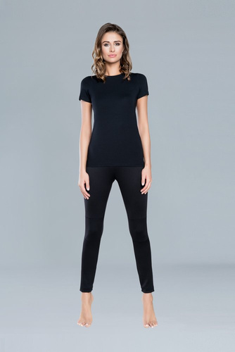 Ibiza Koszulka Damska krótki rękaw Italian Fashion - biały 