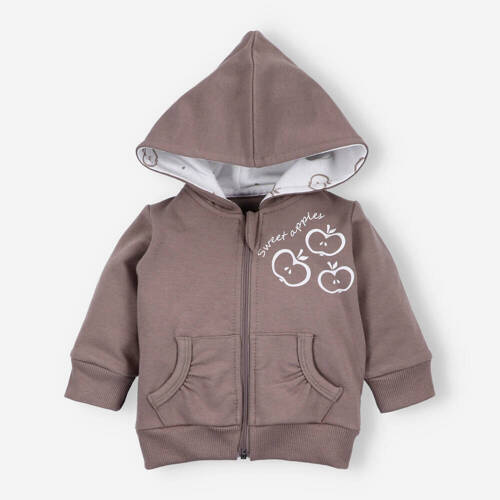 Bluza dresowa z bawełny organicznej Happy Apples Nini