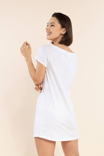 Koszula damska basic 44 Bonamera biały 