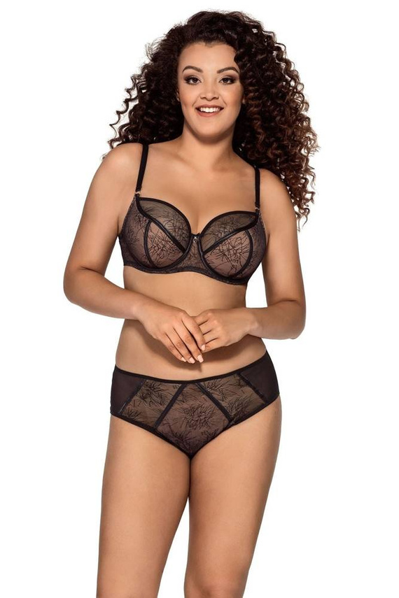 Półusztywniany Biustonosz 1994 Ava black