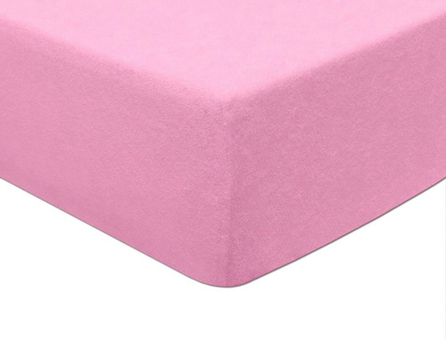 Prześcieradło frotte z gumką 005 Darymex różowy