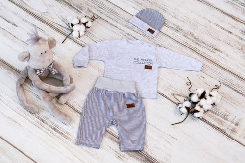 Spodenki bawełniane "Monkey" Terjan - paski