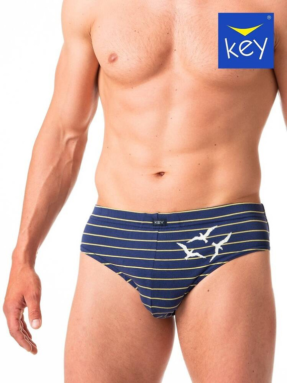 Slipy męskie MPP  366 2-pak Key granatowy