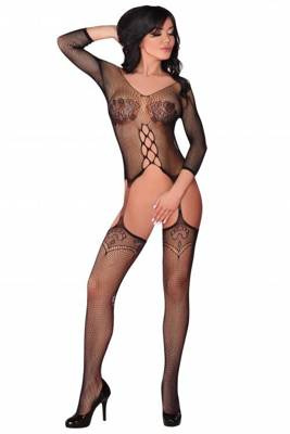 Bodystocking body z rajstopami Dalitso LC 17287 LivCo Corsetti