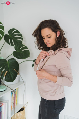 Bluzka do karmienia Milky Waves Milk&Love beżowy 