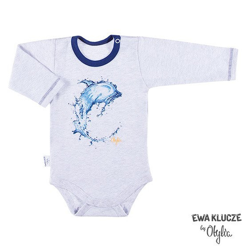 Body niemowlęce "LITTLE CHAMPION" dla chłopca Ewa Klucze melanż