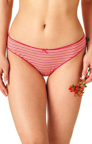 Figi damskie 2-pak LPR 331 B22 A'2 Key różowy-pomarańczowy