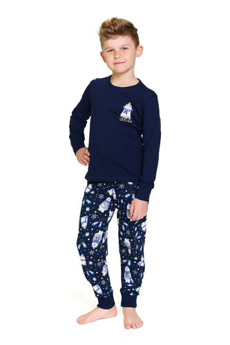 Doctor Nap 7339 – Piżama dziecięca Cozy Bear, 100% bawełna, unisex