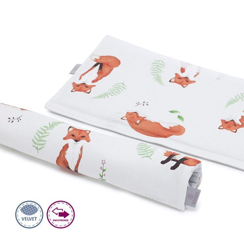 Osłonka na pałąk wózka Sawanna Velvet Makaszka